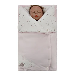 Bebê recém nascido quente macio envoltório cobertor do bebê saco de dormir envelope para recém nascidos sleepsack algodão dentro engrossar cocoon para o bebê 0 12m
