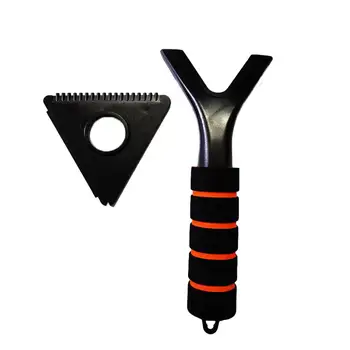 

Car Windshield Ice Scraper with Sponge Handle Multi-function Snow Shovel Frost Removal Tools
