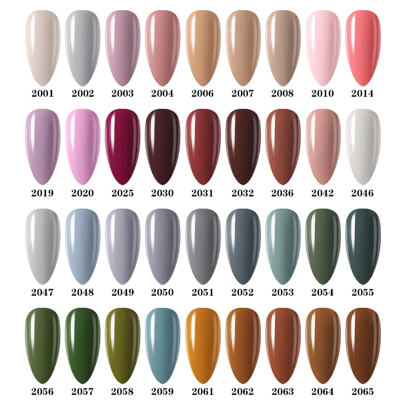 Arte Clavo 15ml Brown Coffee Color UV Gel For Nail Gel Nail Polish Varnish Hybrid Glitter Decoration Base Top Coat Set