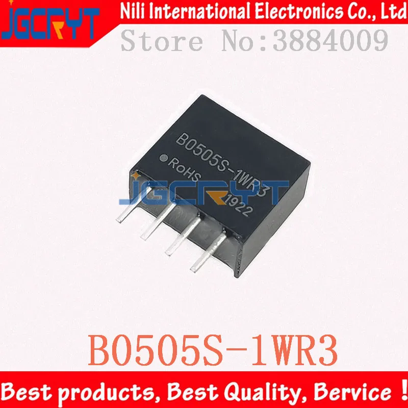 5 unids/lote B0505S-1WR3 SIP4 DC-DC изолированный модуль питания от в до В с защитой цепи |
