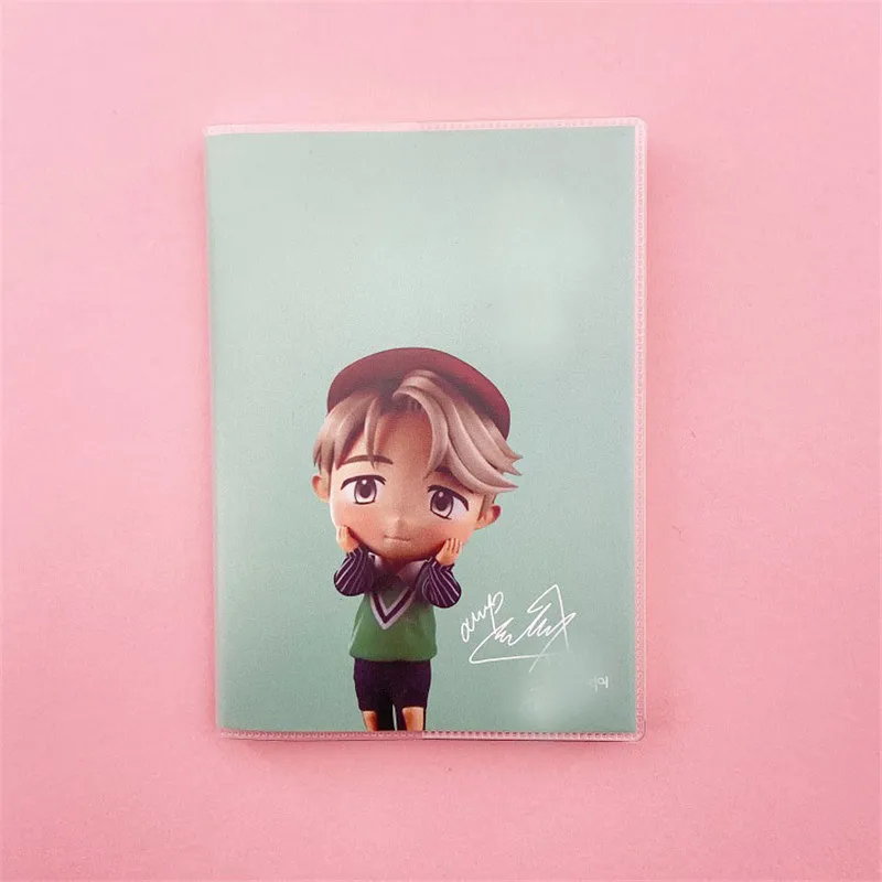 Bangtan мальчики аниме Волшебный Магазин записная книжка подписная печать книга карта душа Persona JUNG KOOK JIMIN JIN SUGA ручная книга - Цвет: JIMIN