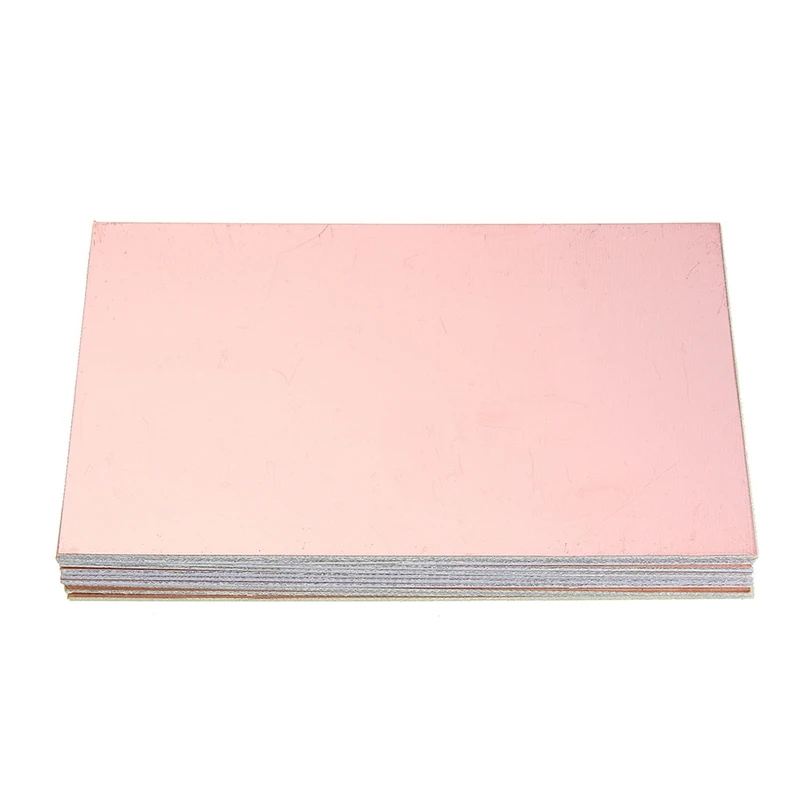 Hot-10Pcs 10X15cm Двухсторонний PCB медный ламинат FR4 Стекловолоконная доска | Электроника