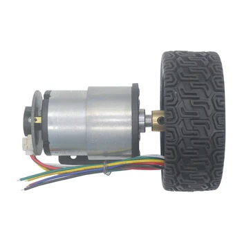 

Gear DC 12V 6V Encoder Motor Electric Reductor 12 V Volt Micro Motors Reverse Adjustable High Speed With Wheel Set JGB37-520