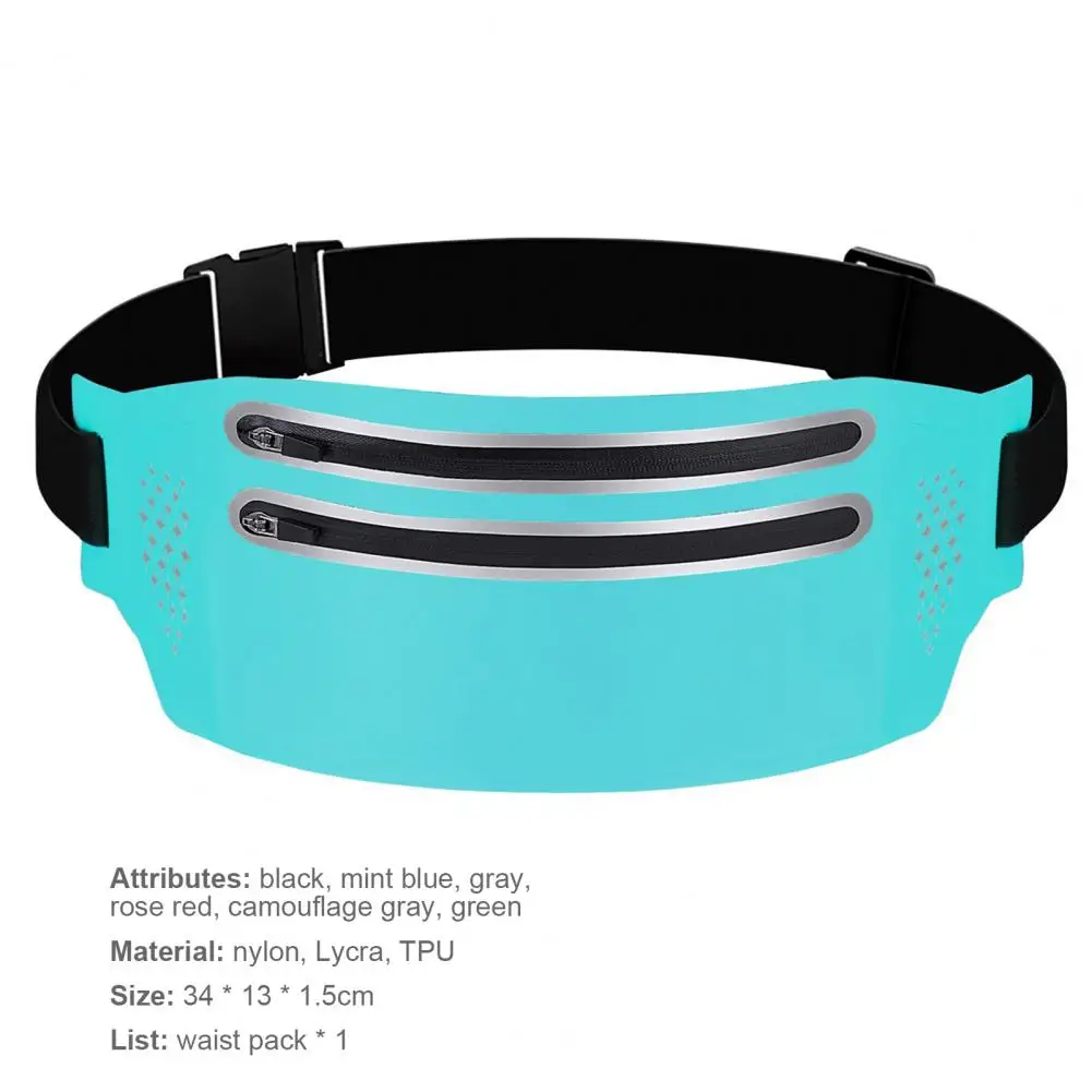 Running Waist Bag Waist Bag Phone Waist Bag 6 Colors Waterproof Waist Bag Multifunctional Sports Pocket Fanny Pack