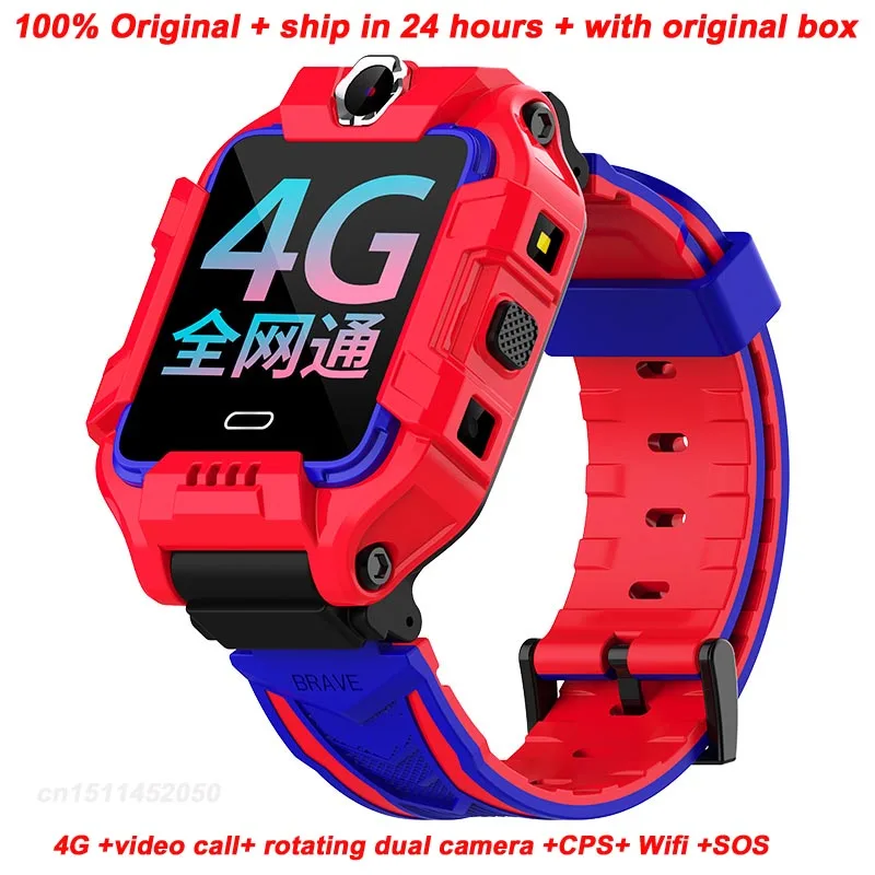 Greentiger Y99 4G Детские Смарт-часы видео-звонки gps Wifi SOS положение видео-звонок камера дети анти-потеря умные часы VS A36E Y95 - Цвет: red