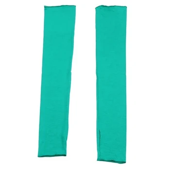 

Women Men Sun Protection Gloves Oversleeve Warmers Fingerless Cycle Bikes Driving Golf UV Protective Arm Sleeves Cover