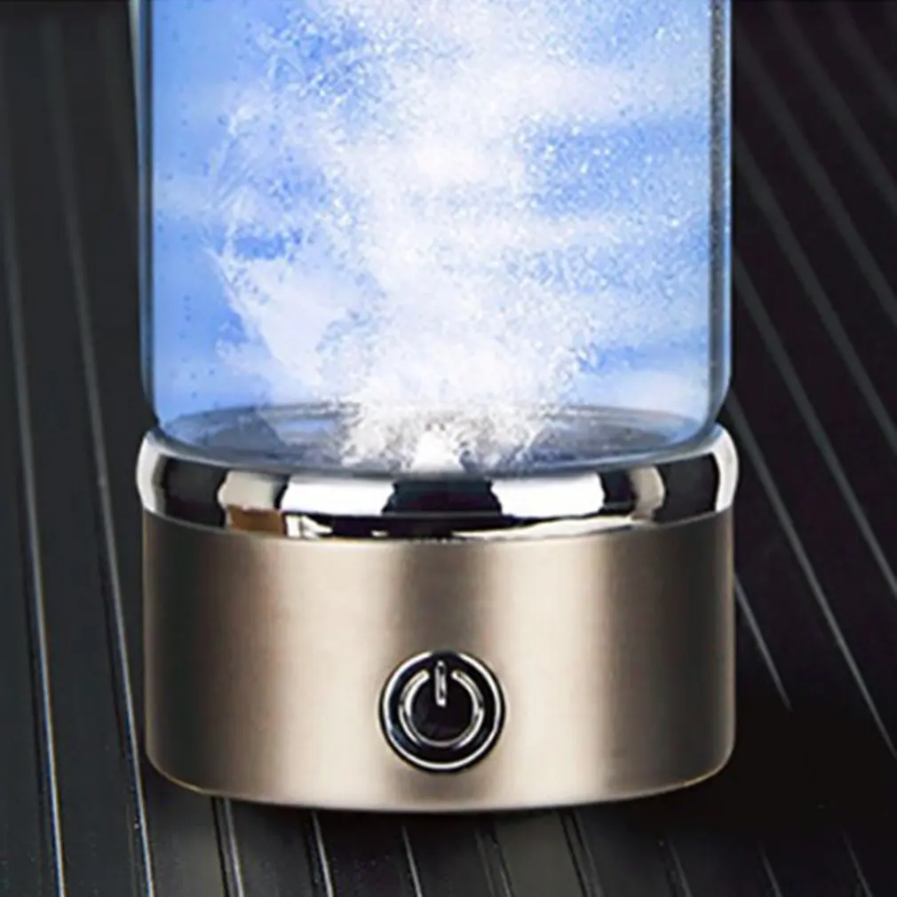 Водородный водонагреватель щелочной чайник перезаряжаемый портативный для чистой H2 водородная бутылка воды 420 мл
