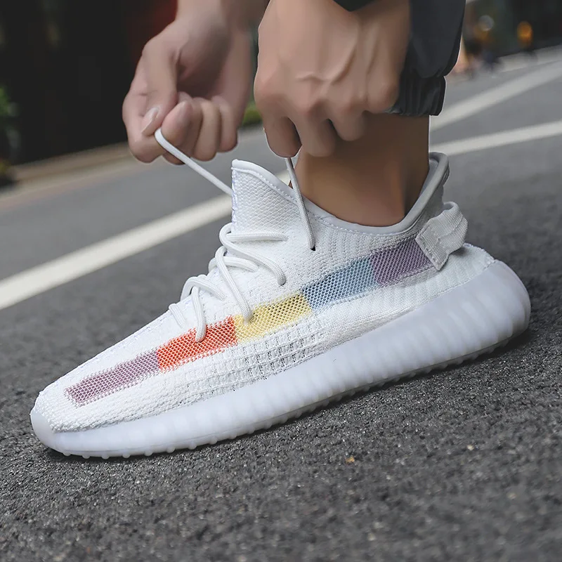 pure white sports shoes