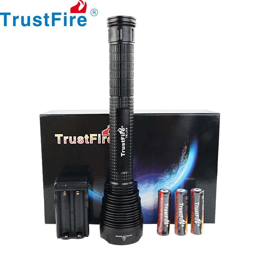 TrustFire J18 18650 светодиодный фонарик супер яркий 8000 Люмен водостойкий 5 режимов