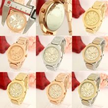 Новые кварцевые часы из нержавеющей стали для мужчин и женщин, модные роскошные ювелирные изделия, подарок, изысканная Ретро благородная точность