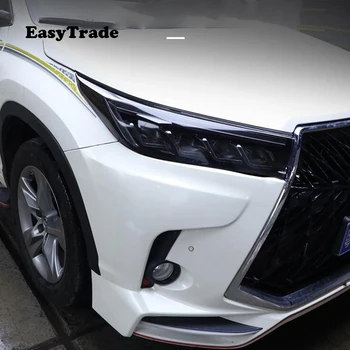 

For Toyota Highlander 2019 2020 2018 2017 Transparent Black Film Car Styling Headlight Protective Film Anti-scratch Sticker