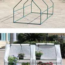 Mini invernadero de jardín completo, 150x90x90cm, con 2 puertas con cremallera, para cultivar plantas, plántulas y flores en cualquier temporada