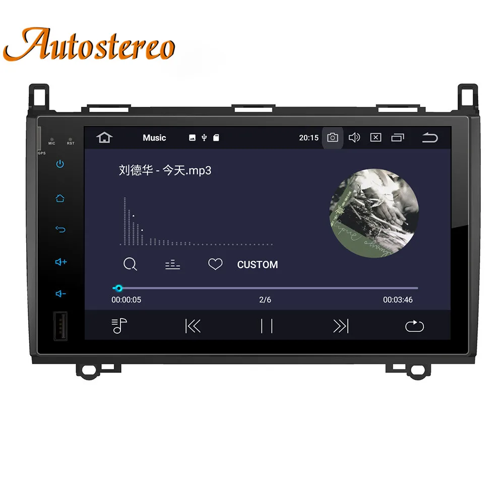 Cheap DSP Android 9 64GB No Car DVD Player GPS navigation For Mercedes Benz Sprinte B200 Vito Viano W469 Auto Radio Multimedia player 4