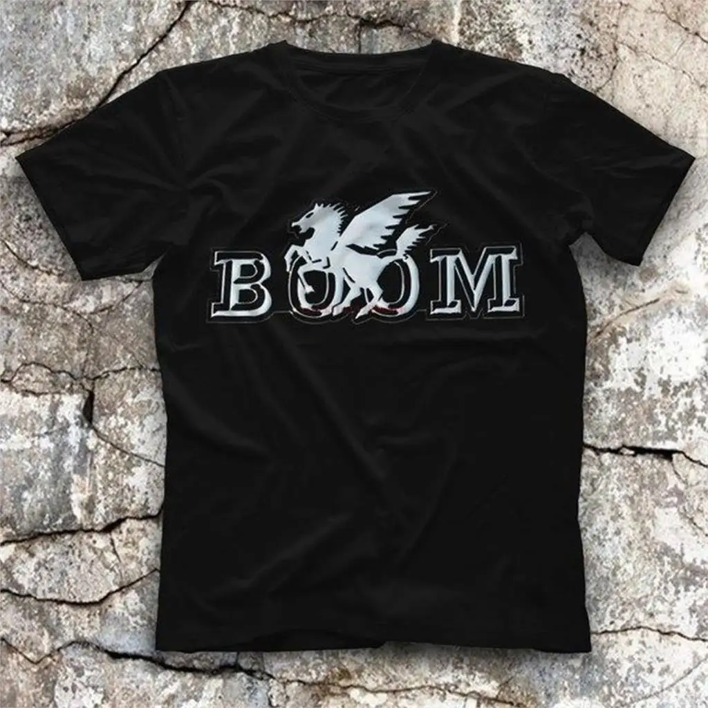 Maglietta Uomo Maglietta Uomo Boom Trikes T-Shirt Unisex Nera-T-Shirt-Shirt 1387 Donna Tee