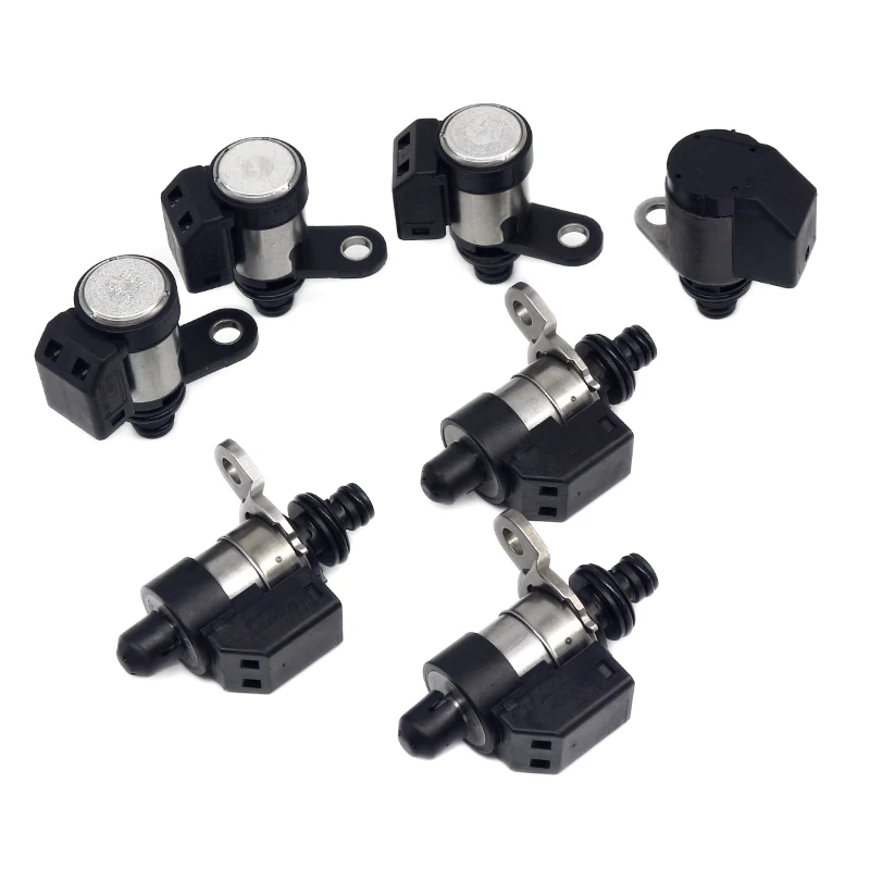 

7PCS RE5R05A Transmission Solenoid Kit For Nissan Pathfinder Infiniti EX35 Q45 2002-2018 0260130030 0260130031