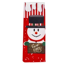 Красное вино бутылка шампанского Крышка для рождественской вечеринки банкета украшения для ужина HUG-предложения