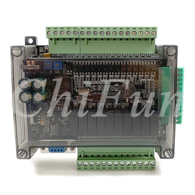 FX3U 24MR 6AD 2DA высокоскоростная ПЛК промышленная плата управления с 485 связью и