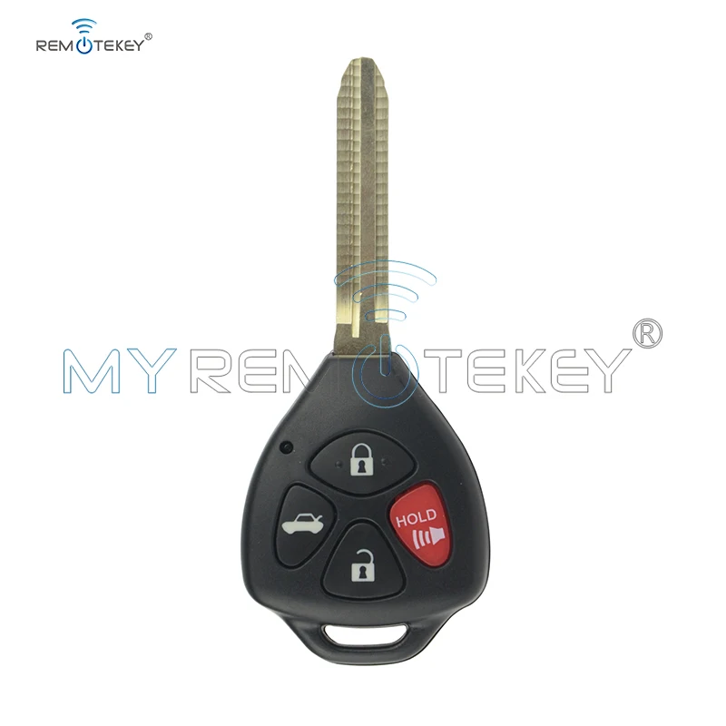 Remtekey GQ4 29T 4 кнопочный дистанционный ключ без чипа для Toyota Camry 2007 2010 автомобильный