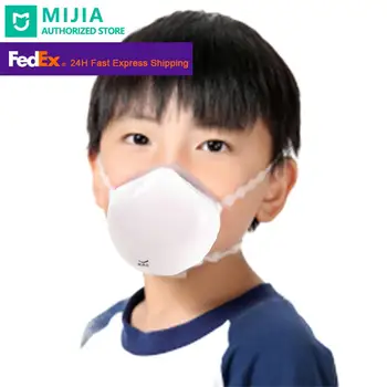 

Xiaomi Mijia Q8S Electric Face Mask Reusable Filter Respirator Silicone Elastic Band for kids Training Cycling Germ Protection