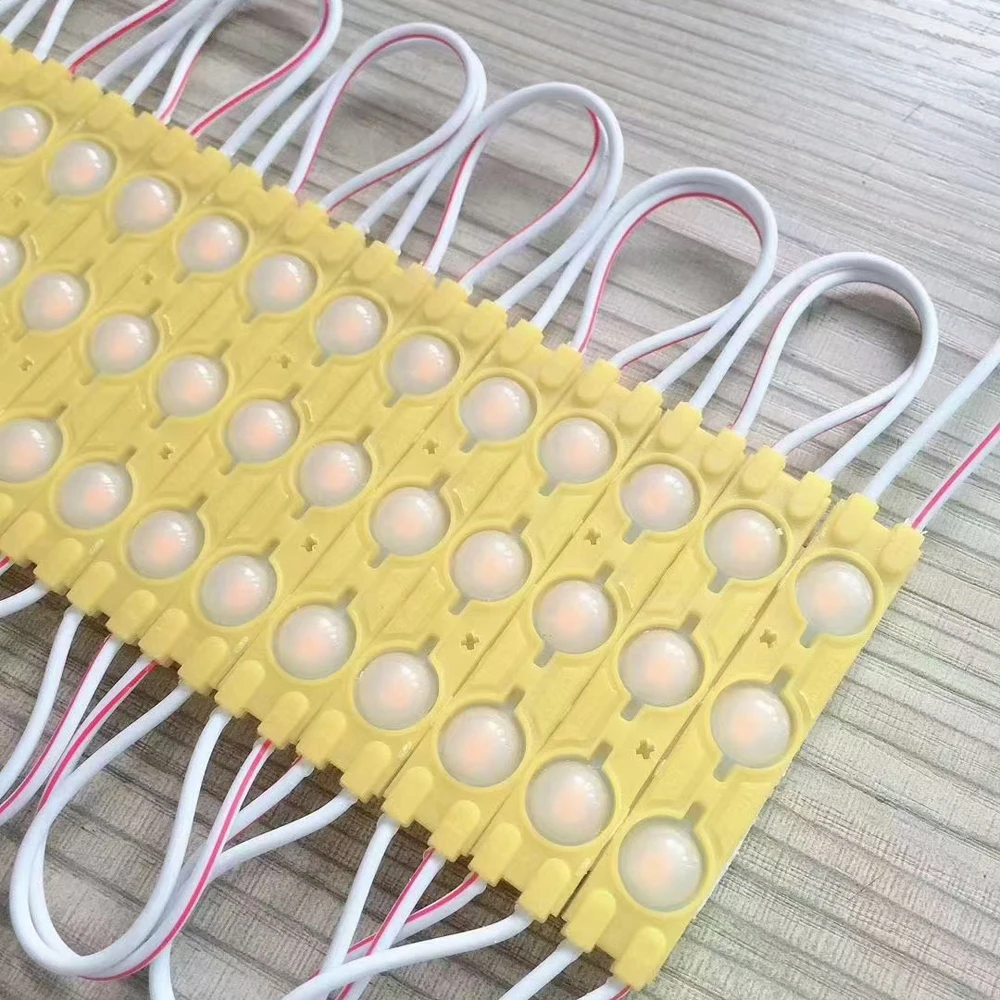 LED Modules 20PCS 12V Waterproof 2835 3LEDs 1.5W Injection molding LED Module
