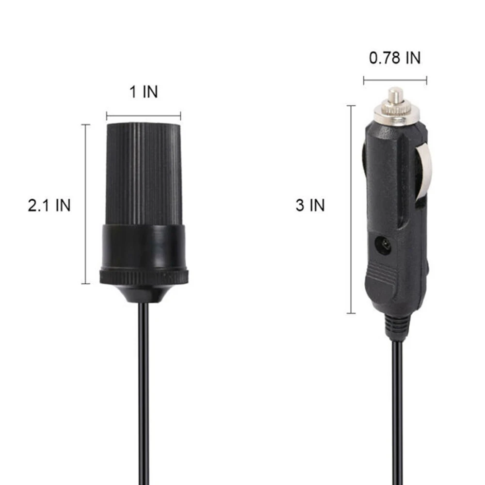 12V удлинитель 5 метров адаптер для автомобильного прикуривателя внутренняя розетка