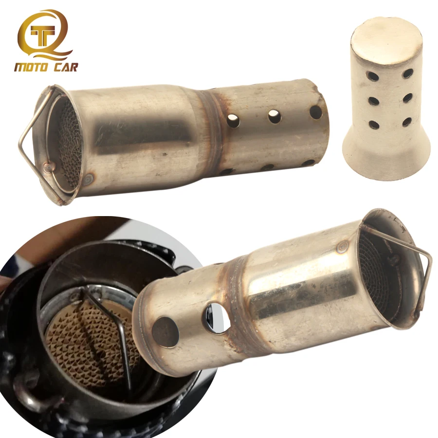 

Motorcycle Exhaust Pipe System Muffler 51mm Adjustable Silencer Catalyst DB Killer Noise Sound for Akrapovic Yoshimura MIVV KTM