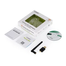 USB WiFi адаптер AC600Mbps 2,4 GHz& 5,8 GHz беспроводной сетевой адаптер двухдиапазонный Wifi ключ 2dBi внешние антенны