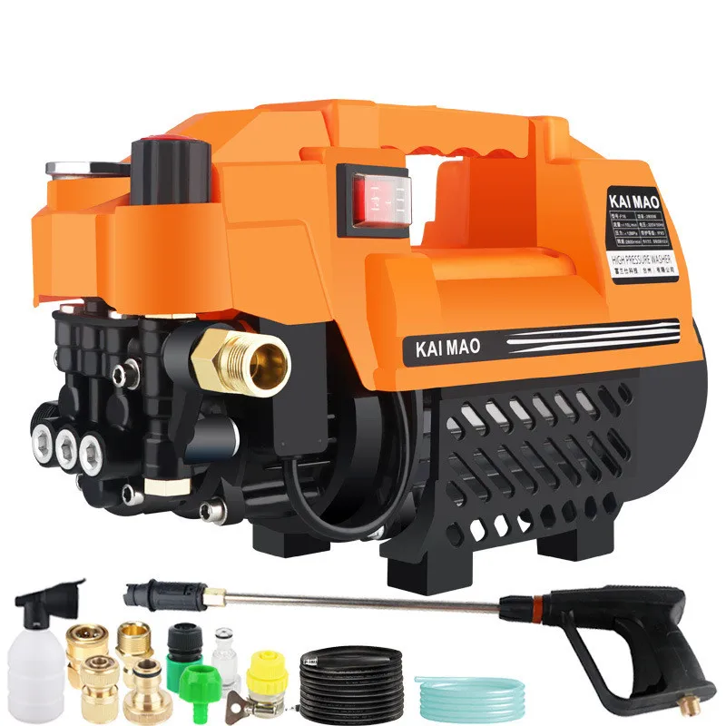 2800W High Pressure Washing Machine 110V 220V Car Washer Pump Water Gun
