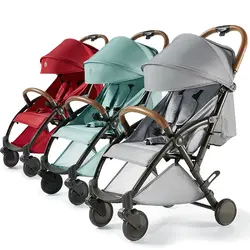 5,8 Кг оригинальный светильник, роскошная Складная коляска для малышей, ультра-светильник, переносная коляска для младенцев, детская коляска