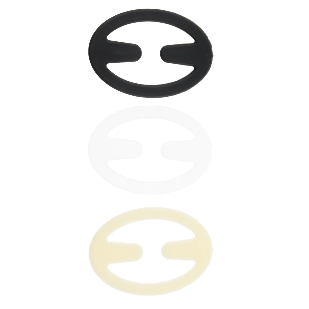 15 Pieces 3 Colors Women Non-slip Racer Back Bra Clips Cleavage Enhancer Buckle Bra Strap Holder Intimates Accessories