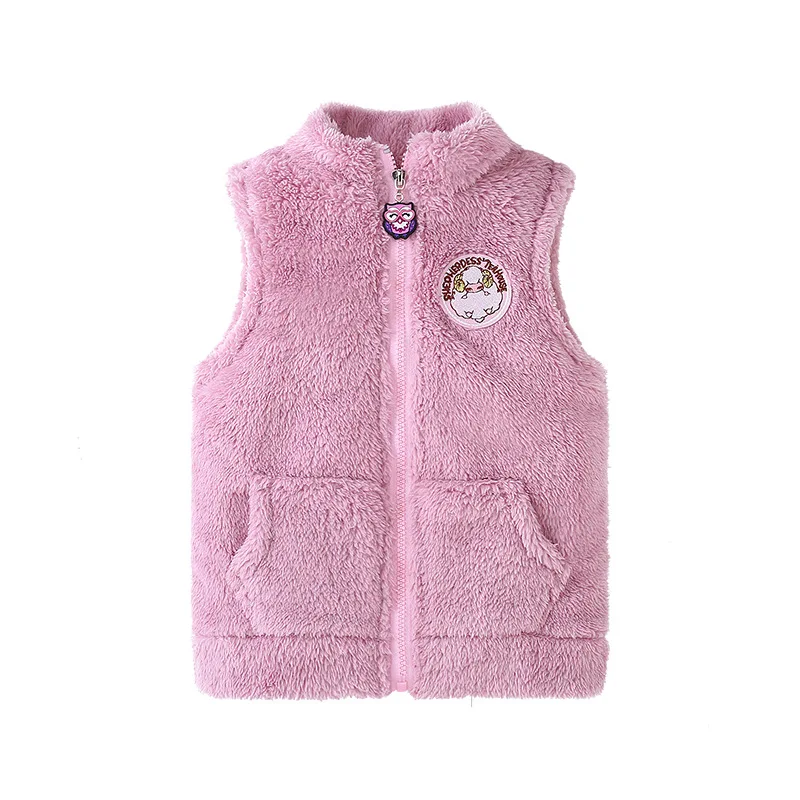 Children's Waistcoat Girl Winter Coats Children Children's Vest