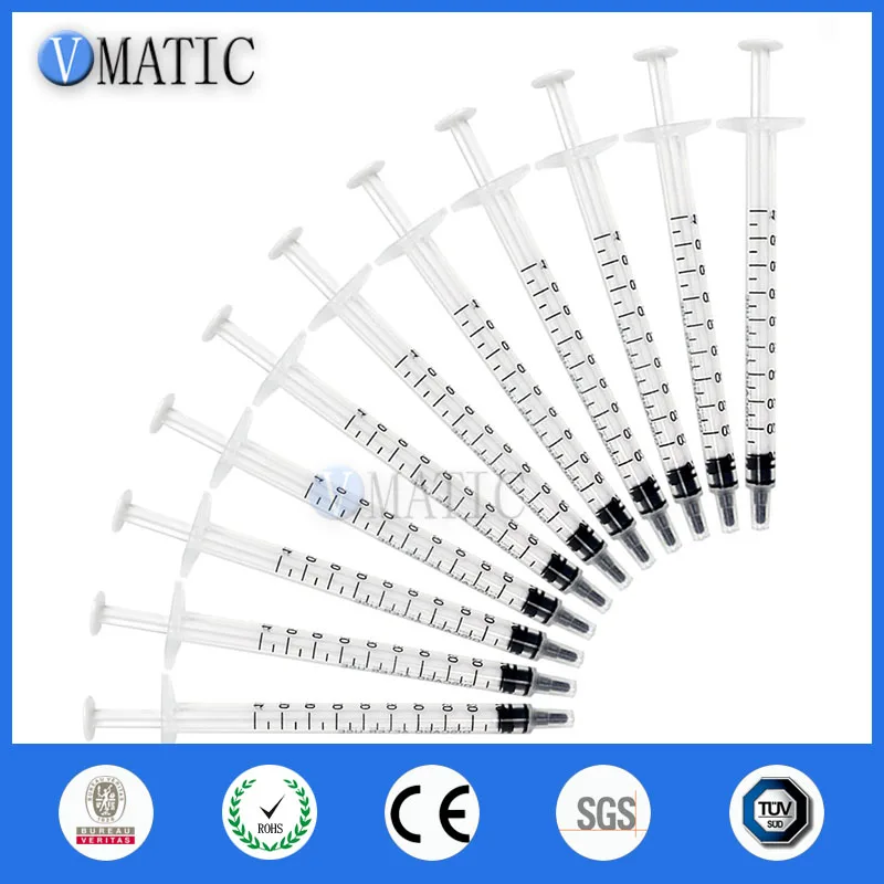 Бесплатная доставка 50 шт. 1 мл/cc дозирования пластик Дозирования Жидких шприц-дозатор промышленных шприцы