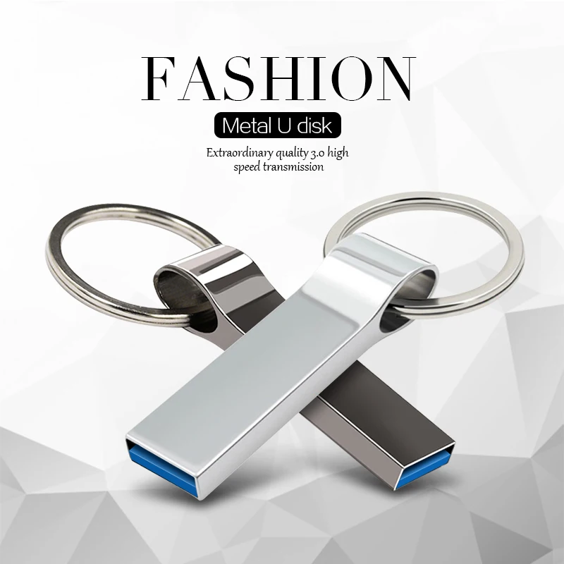 Clé USB - Argent - 64 Go - Métallique étanche - USB 3.0 - Garantie 1 an ...