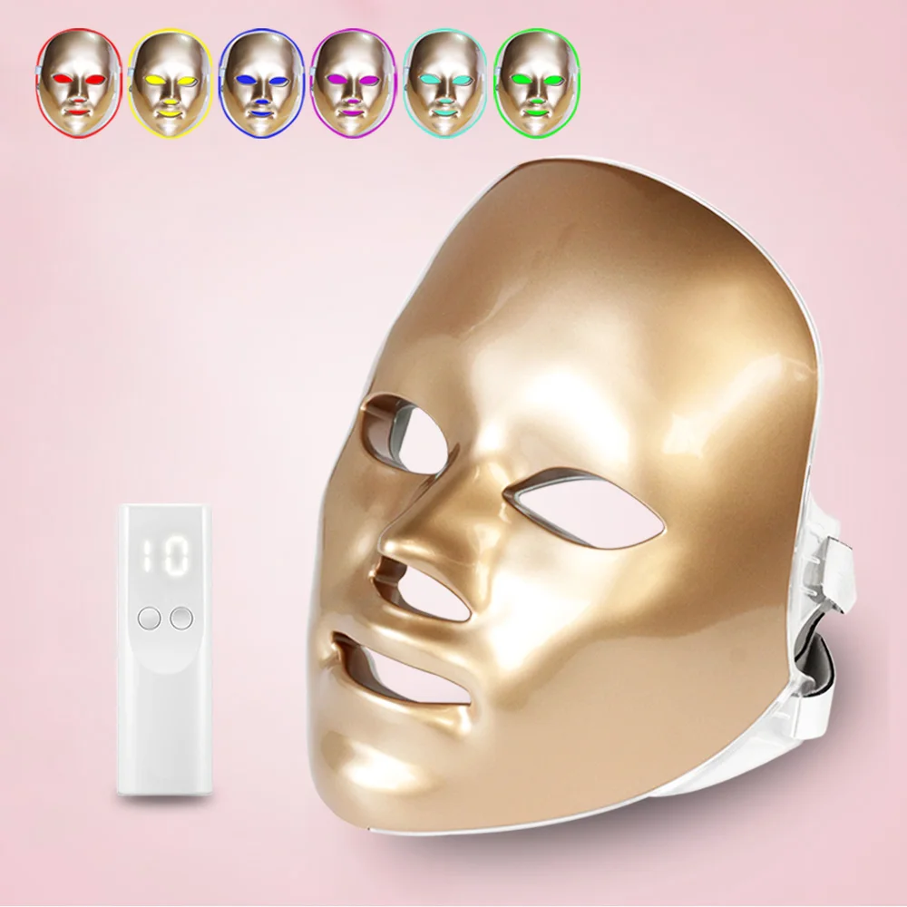 5 Types 7 Colors Electric Led Facial Mask Face Mask Machine Light Therapy Acne Mask Neck