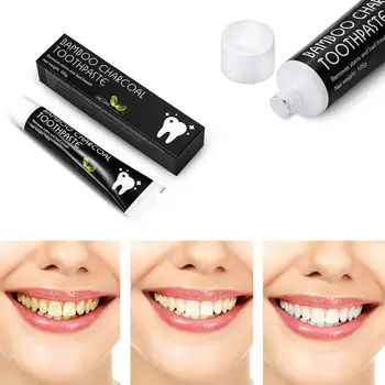 

Whitening Bamboo Charcoal Activated Carbon Toothpaste To Wholesale To Yellow Black Negotiable T3K0
