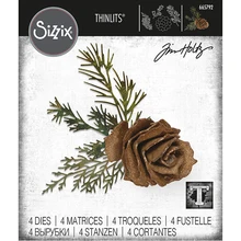 

2021 New Product Hot Sale Pine Cone Flower Metal Cutting Dies Diy Embossing Making Scrapbook Diary Gift Greeting Card Decoration