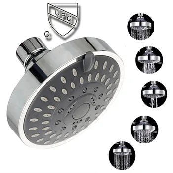 

CuPc American-Style 4-Inch Concealed Five-Speed Water-Saving Small Top Spray Shower Head Bathhouse Hotel Shower Head
