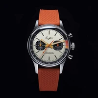 Sugess Pilot Watch ST19 Origin Movement Swanneck Wristwatch Mechanical Chronograph Sappire Crystal Military Limited Racing 1963 5