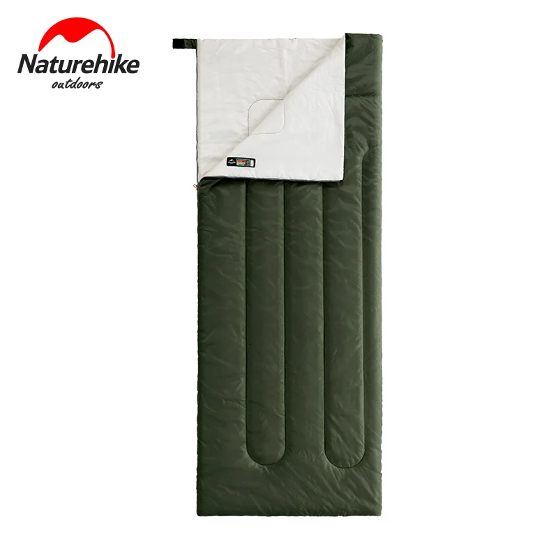 Сверхлегкий спальный мешок Naturehike factory store весна-лето походный мешок-конверт