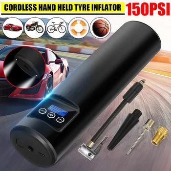

12v 150PSI Rechargeable Air Pump Tire Inflator Cordless Portable Compressor Digital Car Tyre Pump