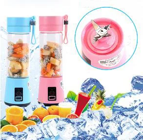 

USB Charging Portable Juice Blender Juicer Cup Multi-function Fruit Mixer Six Blade Mixing Machine Smoothies Machine Household
