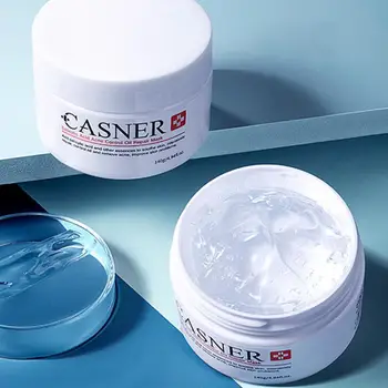 

Salicylic Acid Mask Moisturizing Control Oil Cosmetic Sleep Mask Shrink Acne Acid Balancing Print Dilute Pores Cream J8X0