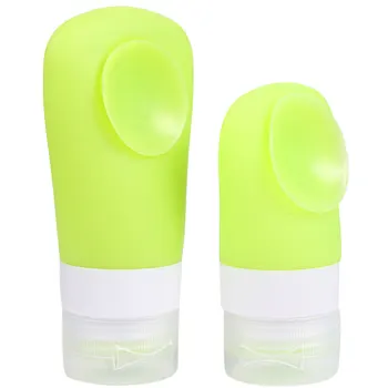 

2pcs 30/60/90ml Multifunctional Shower Gel Bottles Toiletry Bottles Refillable Shampoo Container Liquid Bottle for Home Travel