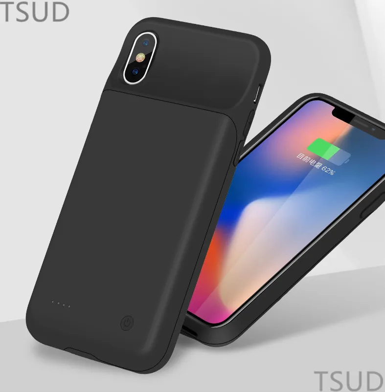 3200 мАч зарядное устройство чехол для iphone x xs противоударный внешний портативный беспроводной аккумулятор зарядный чехол для iphone x xs роскошный