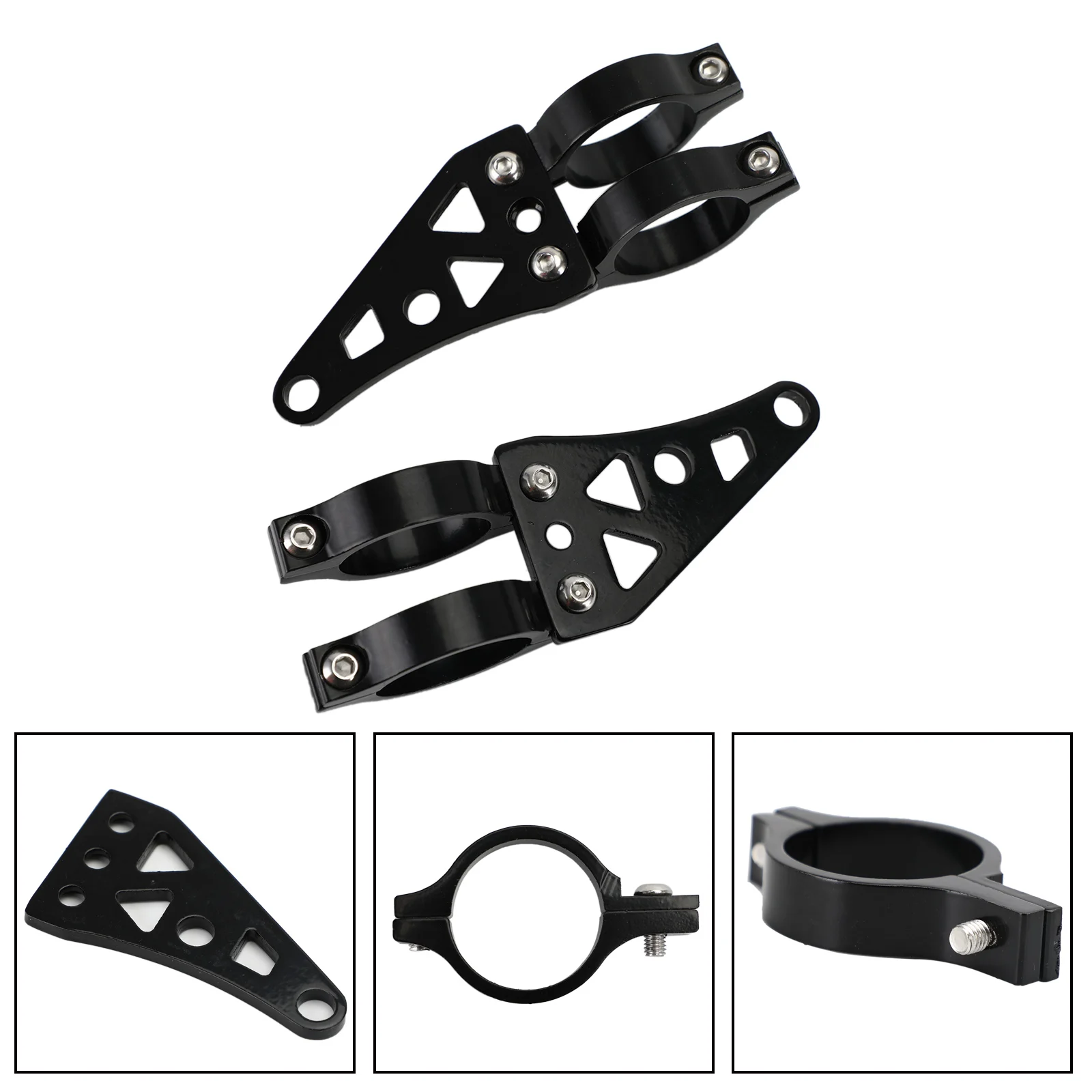 

Artudatech Универсальный светильник для головы мотоцикла поворотный светильник кронштейн для вилки 39 мм