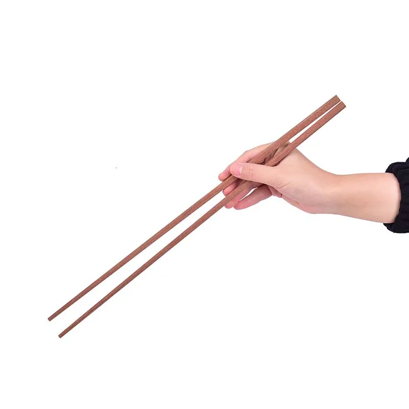 Удлиненные 42 см деревянные палочки для еды домашняя посуда длинные жареной