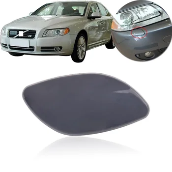 

CAPQX For Volvo S80 S80L 2007-2012 2013-2015 Front Right Left headlamp headlight Washer Nozzle Jet Cover Cap Shell Housing hose