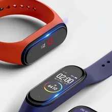 6D мягкое закаленное стекло для Xiaomi Mi Band 4, защитная пленка для экрана Xiaom 4, браслет miband 4, защитное стекло