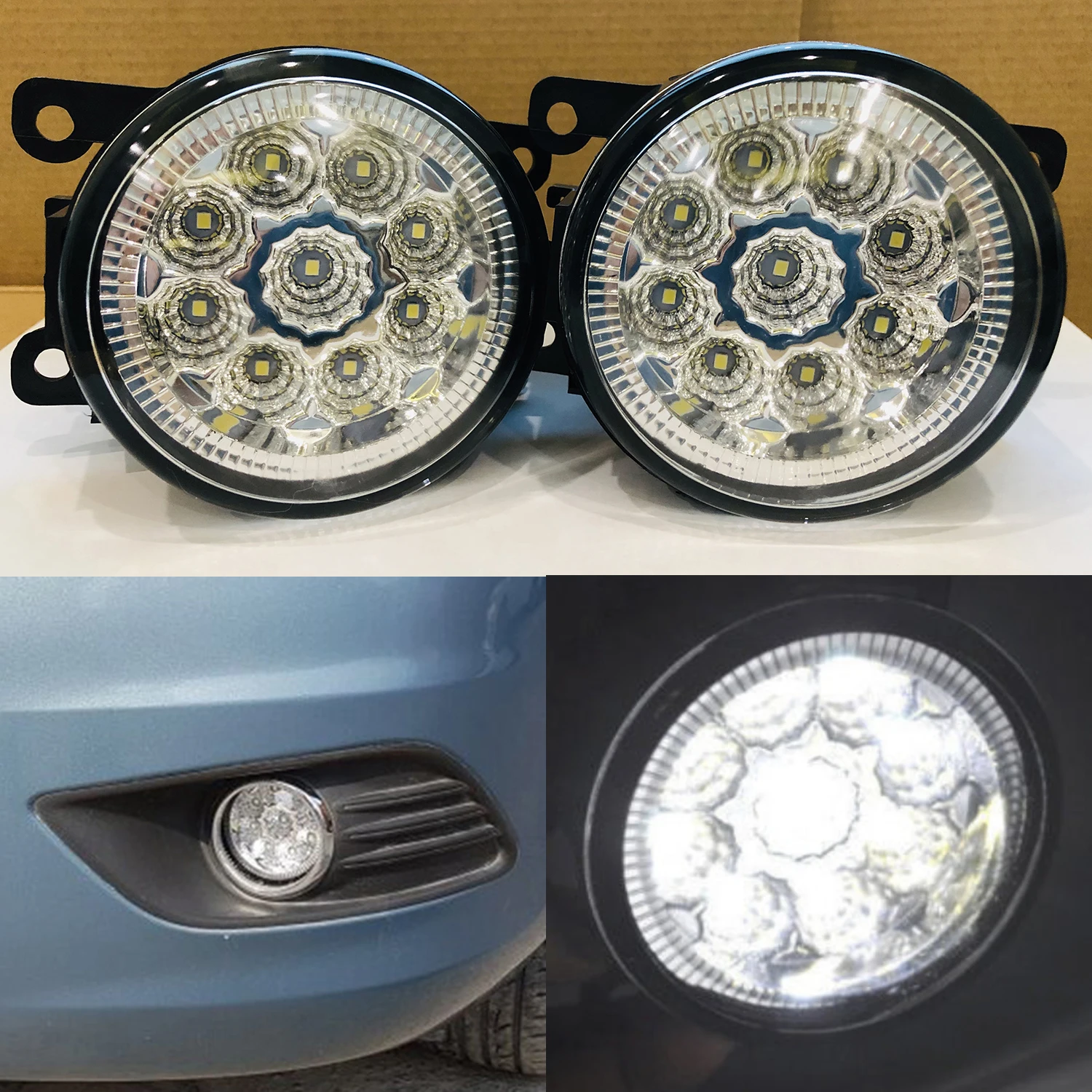 Противотумансветильник ры 2 шт. светодиодные противотуманные фары для FORD Focus 3