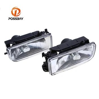 

POSSBAY Car Fog Headlight Lens for BMW E36 3 Series 1990-2000 Automotive Assembly Crystal Clear Head Light Lenses